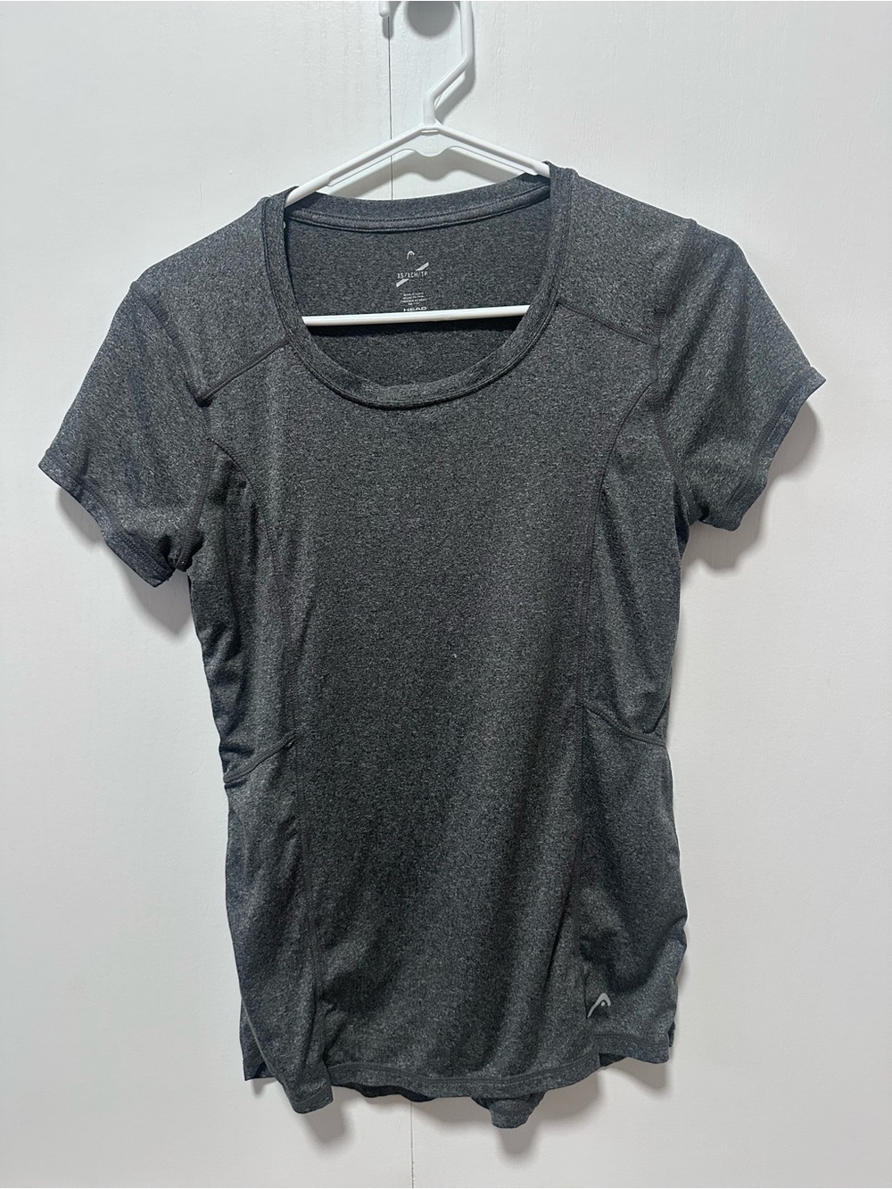 Head Women's Short Sleeve Tee - Charcoal Gray